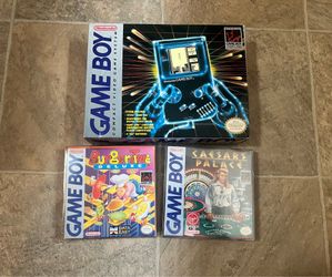 Nintendo gameboy with games