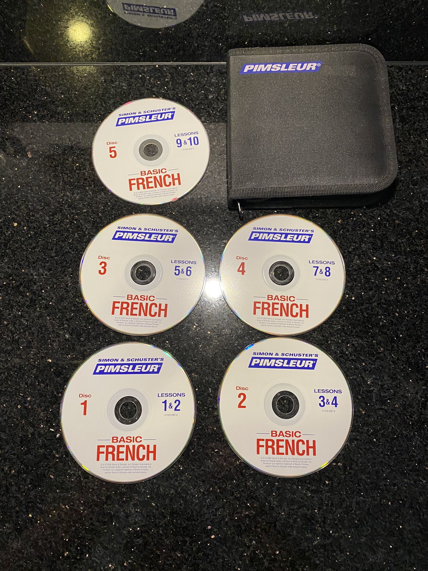 Pimsleur Basic French, Learn French Living Language by Simon & Schuster