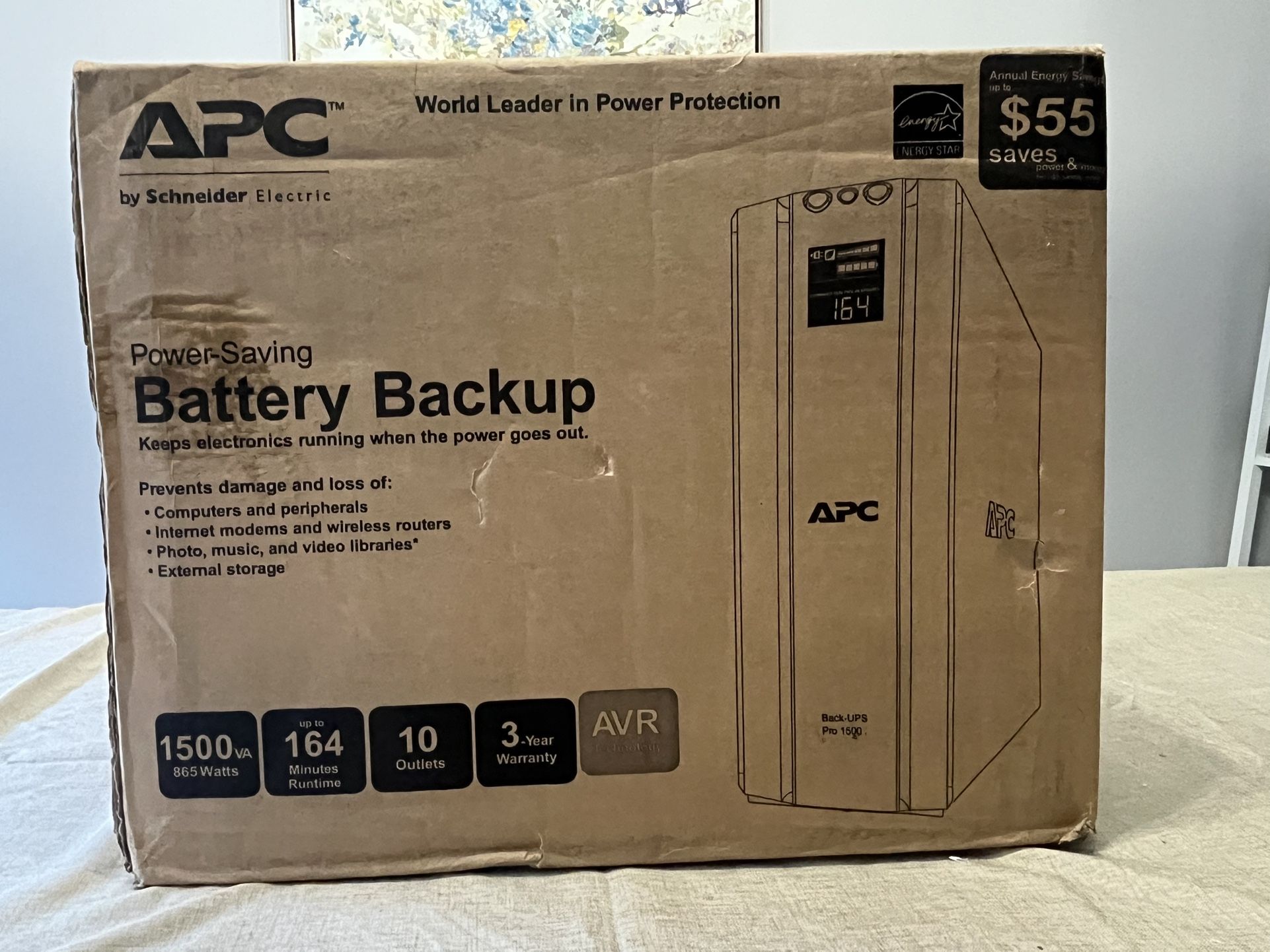 APC Power Saving Battery Backup