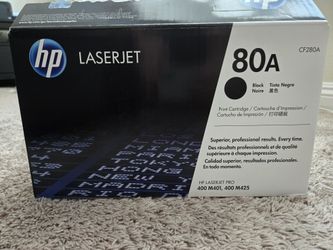 HP LASERJET 80A CF280A GENUINE BLACK PRINT CARTRIDGE