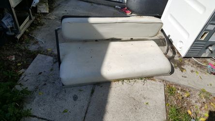 Gulf cart seat