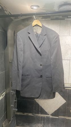 Hugo Boss gray blazer with the pants set