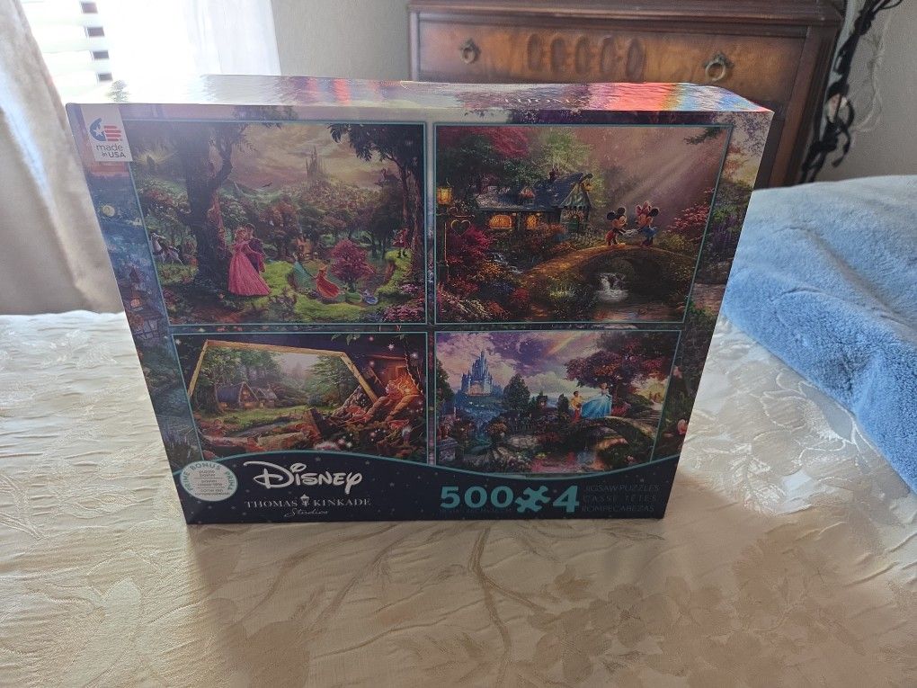 Thomas Kinkade Disney Puzzles