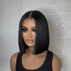 AVAILABLE (Until Marked Sold) 13x4 10 Inches Straight Bob Wig