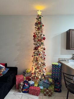 Snow Christmas tree only