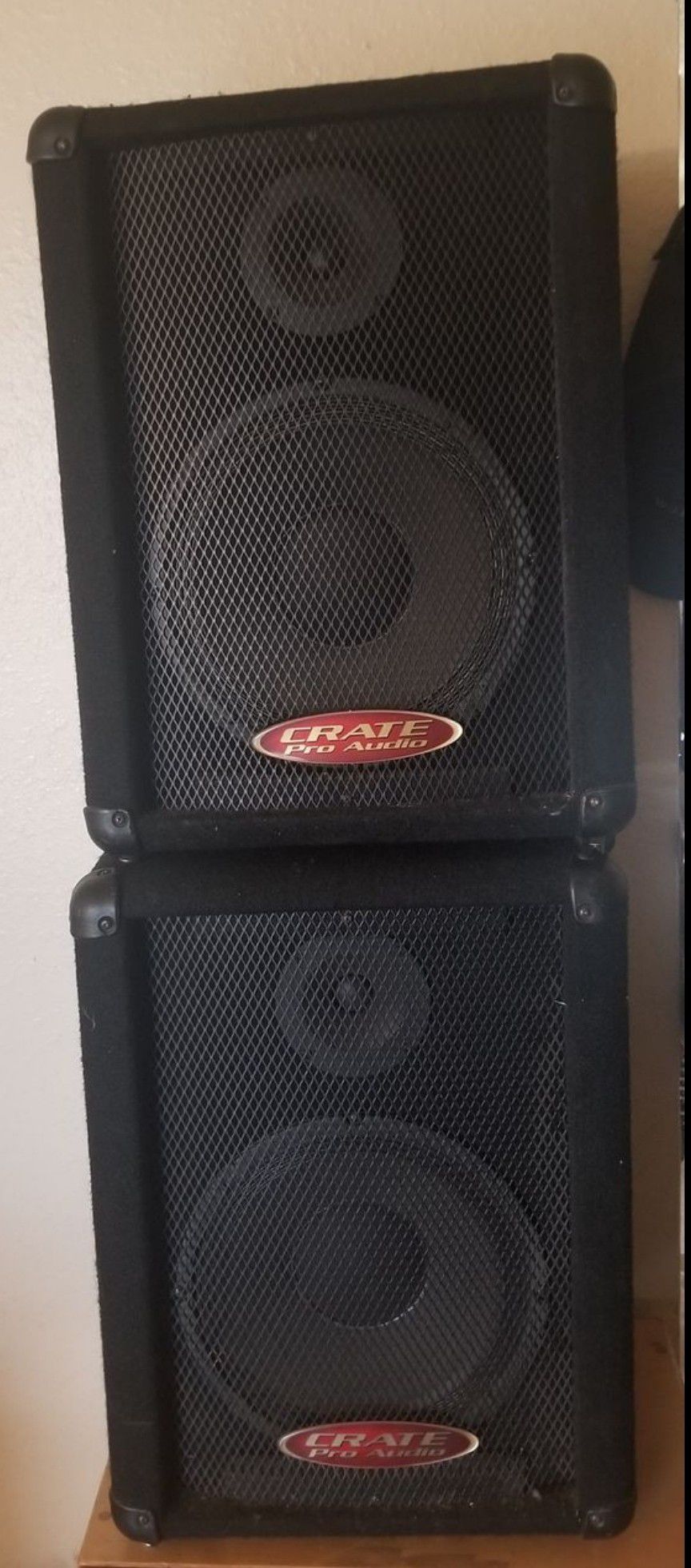 Crate Pro Audio PE10T Speaker Cabinet (pair) (10s and Horn)