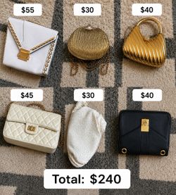 ✨ Women’s Handbags & Clutches – Excellent Condition