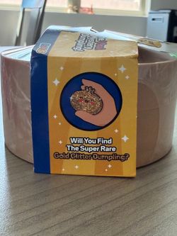 Mystery dumpling gold glitter