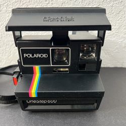 Vtg Polaroid Camera  One Step 600 Land