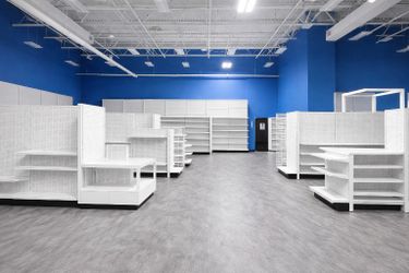 Commercial Wall Gondola Shelving – 7 FT Retail Store Fixtures