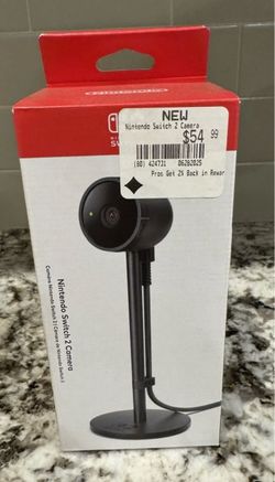 Brand new original authentic Nintendo Switch, two camera microphone