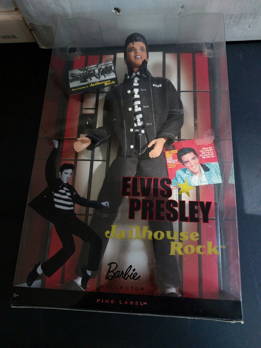 Elvis Presley Jailhouse Rock Barbie Collectors 