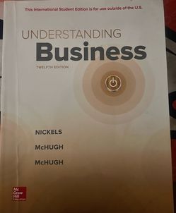 Understanding business 12th edition International student edition