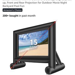 15’  Inflatable Projector Screen