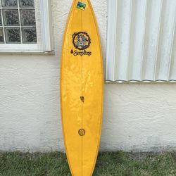 Used Surfboard 6 Foot 5 inches Or So