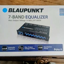 Blaupunkt 7 band Equalizer Band Brand New In The Box