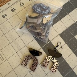 Acrylic Supplies For Earring Making (NOT FULLY ASSEMBLED)