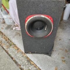 ORION 12”used competition Subwoofer HCCA (600$brand New)in Ported Box