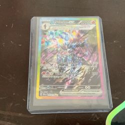 2025 Prismatic  Evolutions Cerulege Ex Rainbow Barrier