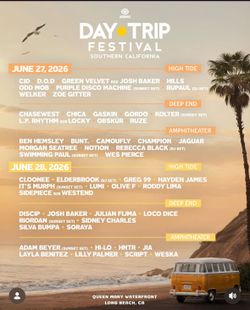 DAY TRIP 2 day GA WRISTBAND