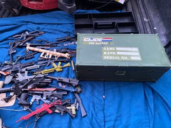 GI Joe accessories a lot toys accessories with GI JOE box 1993 toys accessories MAKE AN OFFER!