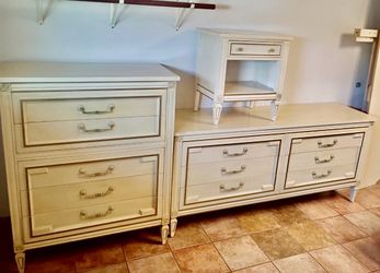 Two Mid Century Bedroom Suites