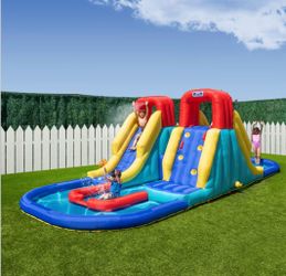 Sportspower Racetrack Inflatable Water Slide