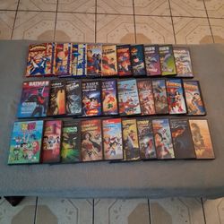 Lot Of 30 DC Cartoon, CGI And Movie DVDs