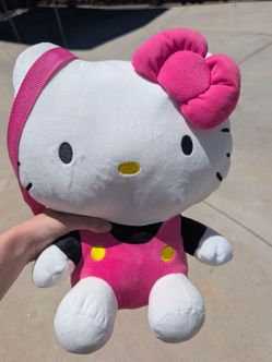 Hello Kitty Plush Backpack