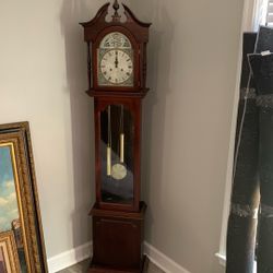 Grandfather Clock Good Condition 
