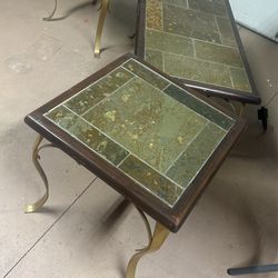 3 Pier one imports Wood And Iron coffee Tables