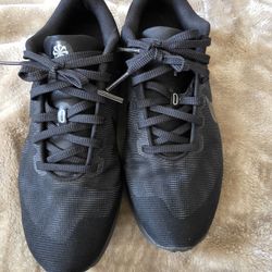 Nike Downshifter 12 Running Shoes / Black / Womens 8 / Mint Condition!