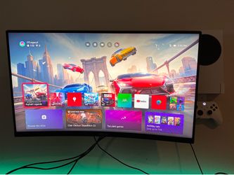 Xbox Series S , Asus 32 in curved gaming monitor