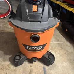 Ridgid Shop Vac And Accessories. 