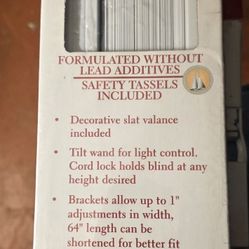 4 Packs Of NEW Mini Blinds