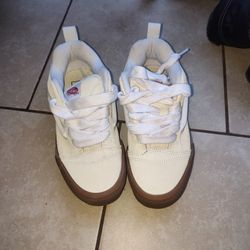 Vans Knu Skool Off White Gum Bottom Womens