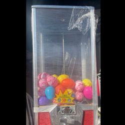 Antique Capsule Vending Machine W/Stand