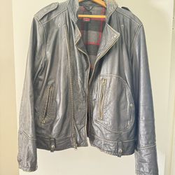 Levi's Rock N Roll Motorcycle Leather Size Large 