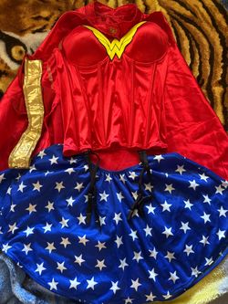 Wonder Women Costume Size Medium