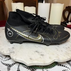 Nike Mercurial Superfly 8 Men's Football Soccer Cleats DJ2873-007 Black Size 8
