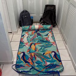 Backpack Roll Up Bed Travel Camp Etc $39 OBO 