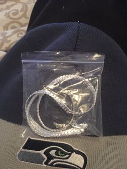 Silver colored chain