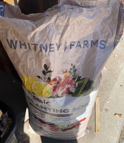Almost Full Bag Whitney Farms Potting Soil 