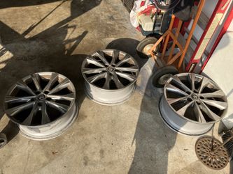 3 Stock Toyota Rims
