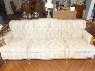 Vintage Floral Sofa