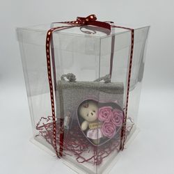 Valentine’s Day Gift Evening Rhinestone Handle Clutch Bag