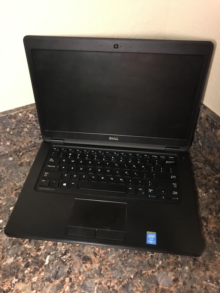 Dell Latitude E5450 laptop Intel Core i5 win10 14" inch 500GB