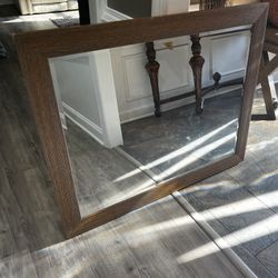 Wooden Ashley Furniture Mirror