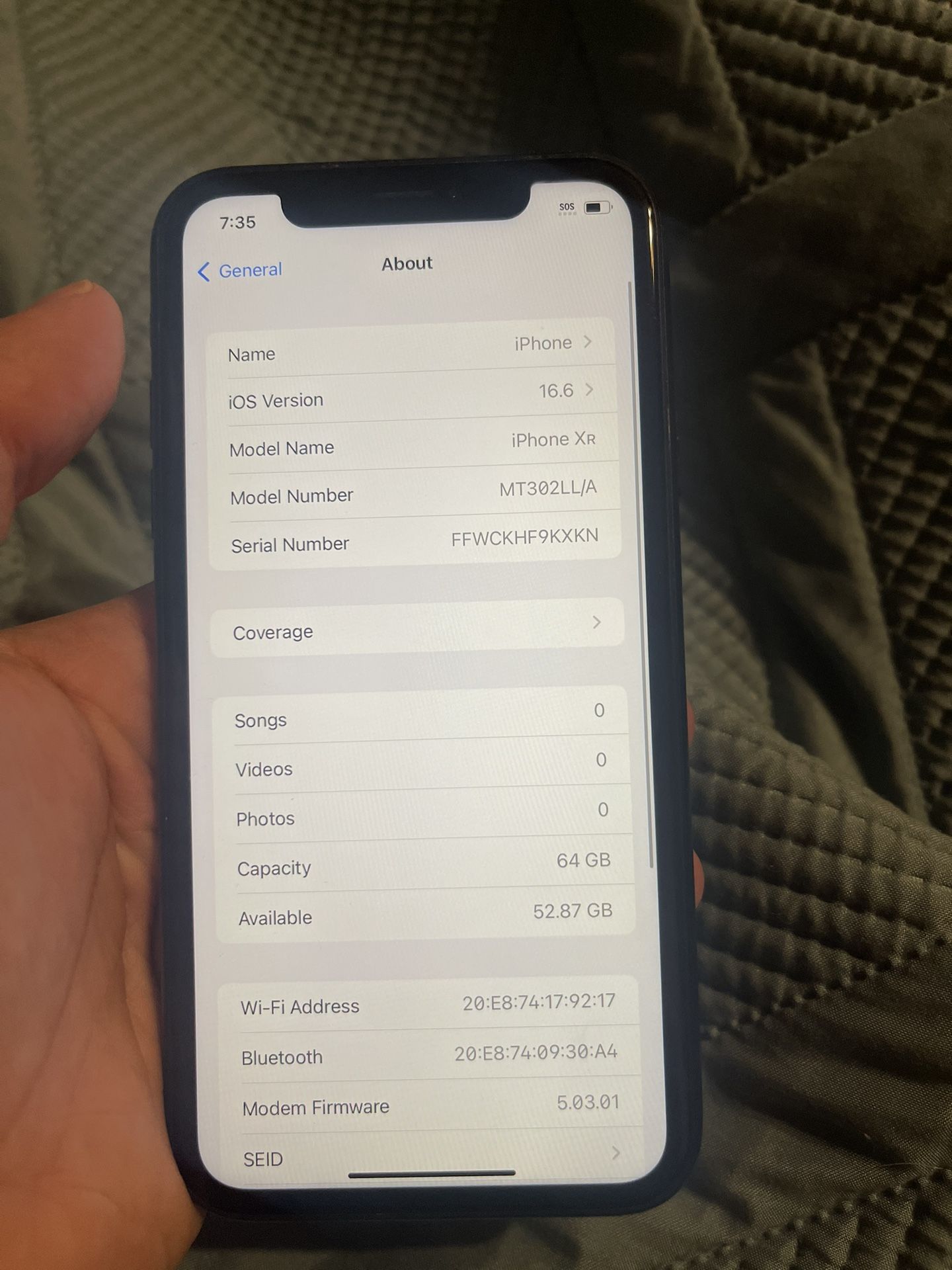 iPhone Xr 64gb Unlocked 