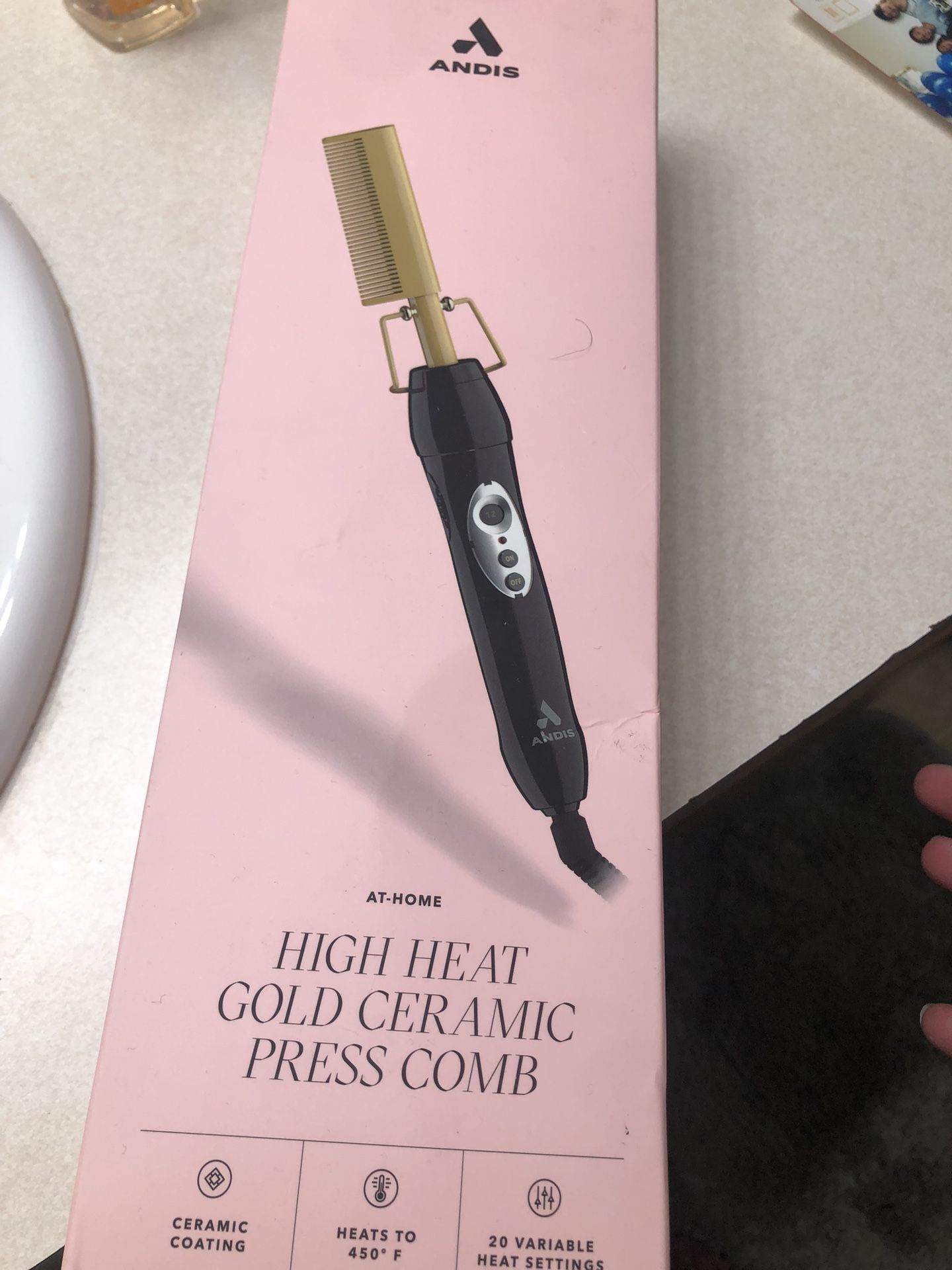 ANDIS high Heat Press Comb
